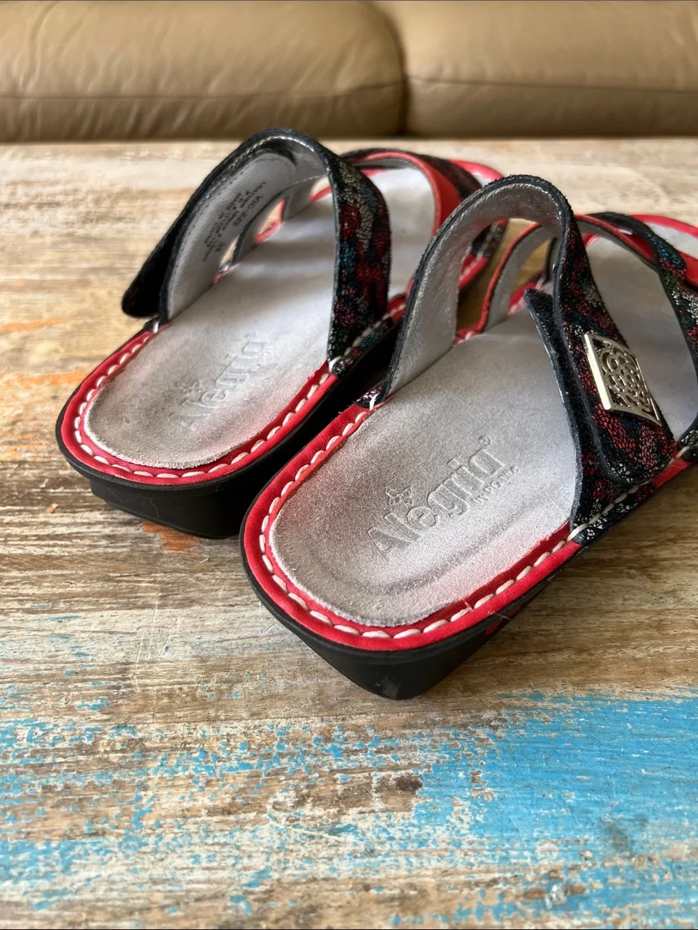 Alegria Victoriah Sandals Size 39/8-8 1/2